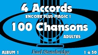Sur Ma Route - 4 accords Em C G D - TUTO Dy©butant TAB - Guitare Paroles - Black M