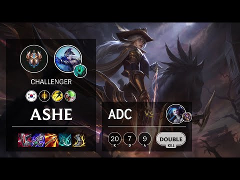 Ashe ADC vs Jinx - KR Challenger Patch 11.4