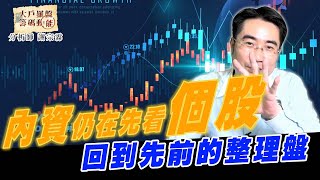 回到先前的整理盤 內資仍在先看個股 (圖)
