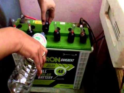Review on Battery Water