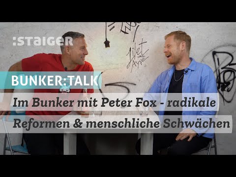 Im Bunker mit Peter Fox - radikale Reformen & menschliche Schwächen