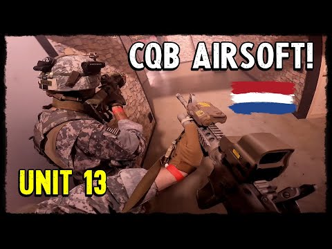 Intensives CQB Airsoft Gameplay! | Unit 13 CQB Halle in Niederlande! | German