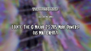 Logo Editing: I Hate The G Major 23 - 205 More Powers vs @UziMN_4117