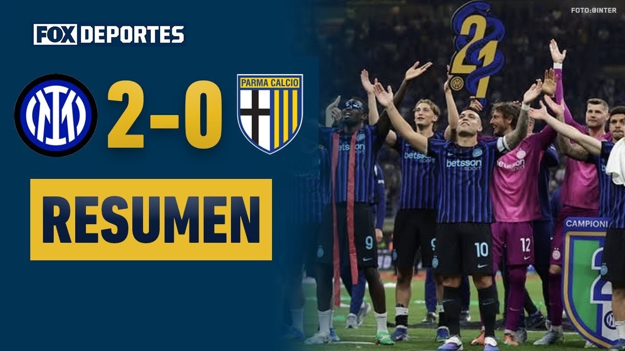 🥳 INTER 2-0 PARMA | ¡Los ‘Nerazzurri’ conquistan la Serie A! | Serie A 2026 | J35 | HIGHLIGHTS