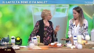 Latte vaccino e latti vegetali a confronto