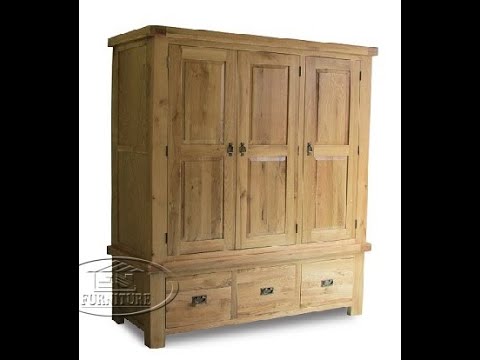 Tủ áo gỗ sồi - nội thất phòng ngủ ||  EU FURNITURE VIỆT NAM