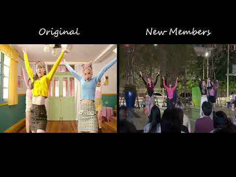 ไหวมั้ย (NEVER GIVE UP) - PRETZELLE | COMPARISON (Original vs New Members)