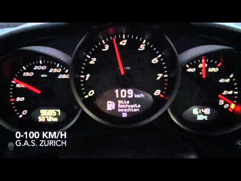 Porsche Cayman 2.7 0-100 km/h acceleration