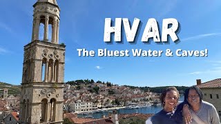 Hvar Croatia - Exploring the BLUE CAVE and Some the Bluest Water in the World