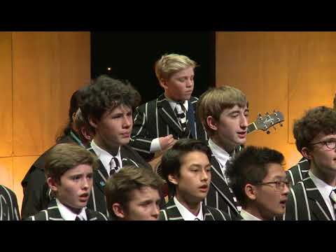 The Big Sing 2017 Session 01 Chapel Choir of Christ's College   Te Whakapono Ki Te Atua, Te Huaki Pu