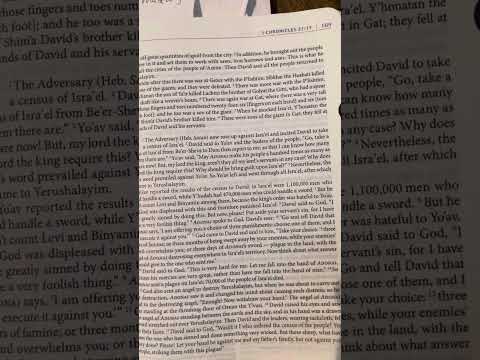 1 Chronicles (Divrei-HaYamim Alef) 21 | Tanakh/Old Testament | Audio Bible | CJB | CompleteJewishBib