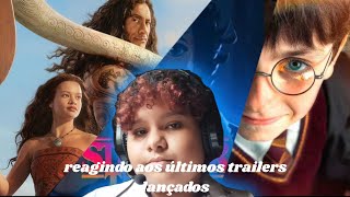 VOLTEI! REAGINDO AOS ÚLTIMOS TRAILERS LANÇADOS! (MOANA/ST HISTÓRIAS DE 85/ HARRY POTTER - Luan Sarôa