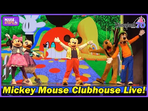Disney Junior: Mickey Mouse Clubhouse Live! Full Show - Disney California Adventure, Disneyland 70th