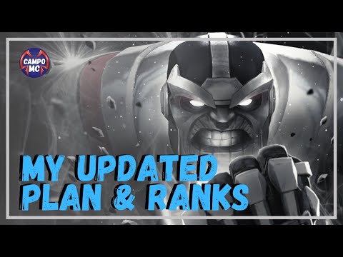 EoP/Carina's 3: Updated Plan of Attack & Rank-ups! Who I'm Using - Marvel Contest of Champions