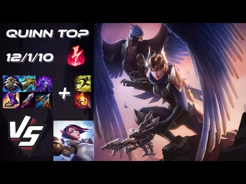TOP Quinn vs Fiora - EU Challenger Patch 25.S2.3