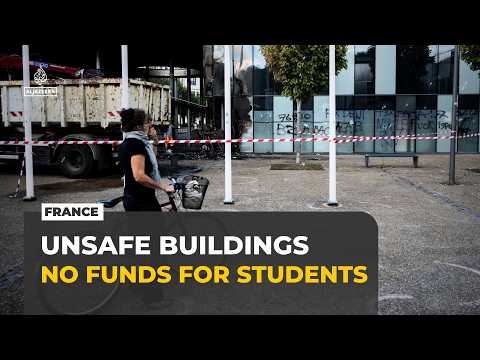 French students say France funds the army, not schools