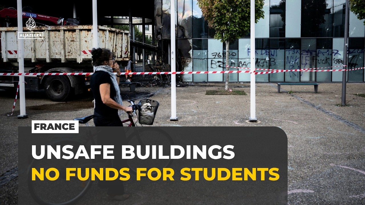 French students say France funds the army, not schools