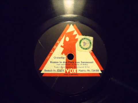 Bernhard Ette - Komm in den Park von Sanssouci, Lied u. Blues