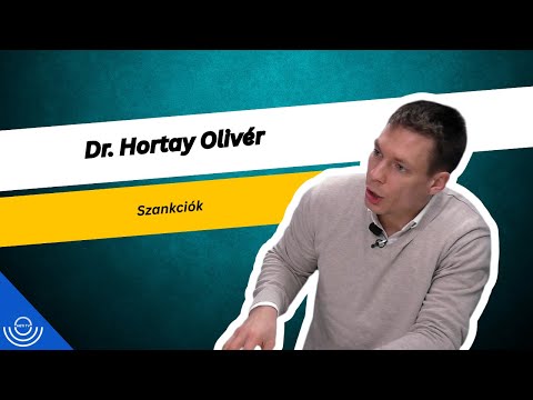 Pirkadat: Dr. Hortay Olivér – Szankciók