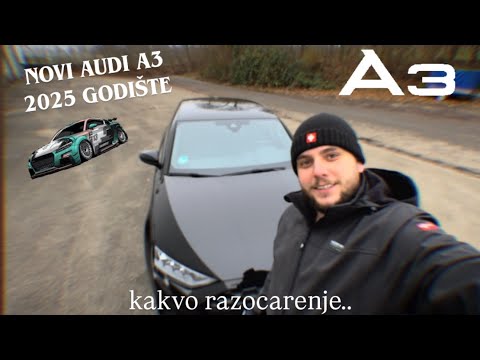 BACANJE PARA NA OVO AUTO JE GRIJEH.. AUDI A3 2025 NAJNOVIJI.. 🥶😨😱 sta je ovo dragi ljudi! 
