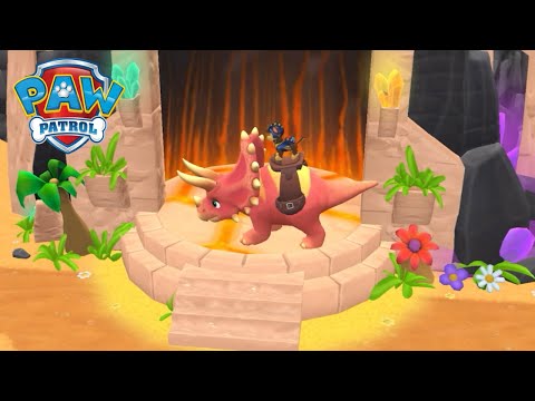 PAW Patrol Rescue World #95 🐶NEW DINO PUPS: Chase + Marshall + Rocky! Welcome to the Dino Wilds!