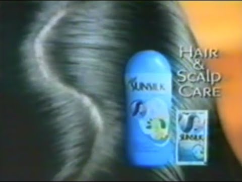 Sunsilk Nutrient Shampoo Hair & Scalp Care "Scalp" 30s - Philippines, 2002