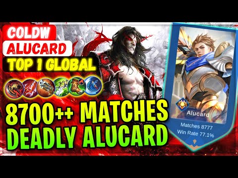 8700以上のマッチ数を誇るデッドリー・アルカード・キング [世界トップ1アルカード] ColdW - モバイルレジェンドのゲームプレイビルド