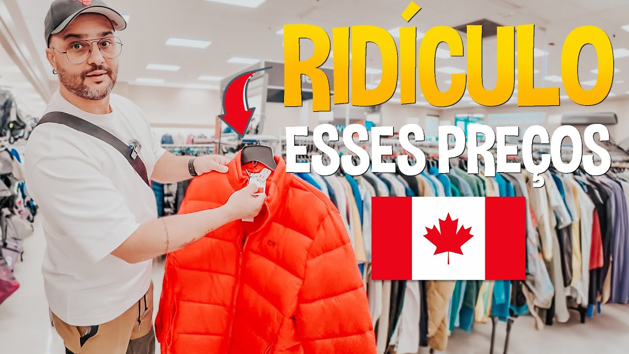 Descontos incríveis nessa loja Canadense! Você não vai ACREDITAR!