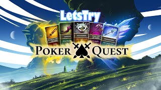 Amazing Poker Roguelike! Poker Quest - Sponsored by one of my Fav Games