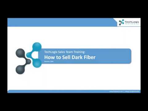 TechLogix Sales Team Training:  How to Sell Dark Fiber