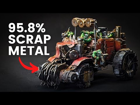 This #ORKTOBER Truck is scratch built from WHAT?