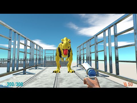 FPS Avatar with all weapons - Animal Revolt Battle Simulator