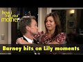 All Barney Flirting With Lily Moments How I Met Your Mother