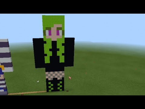 Faccio la skin di ivie su minecraft