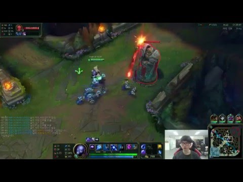 SKT T1 Faker Ryze vs LuLu MID Full Gameplays
