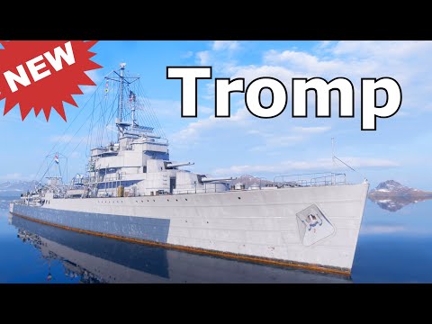World of WarShips Tromp - 2 Kills 310K Damage
