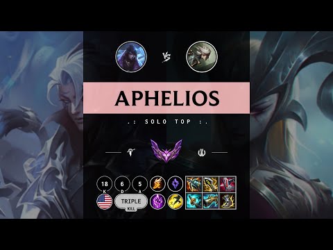 Aphelios Top vs Camille - NA Master Patch 14.9