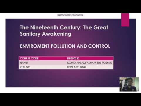 DUE50262|PRESENTATION THE GREAT SANITARY AWAKENING