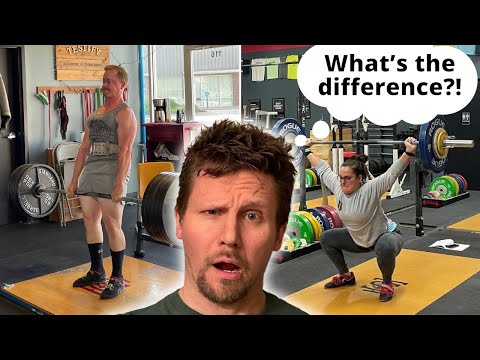 Weightlifting vs Powerlifting vs Strengthlifting - What's the Difference?!