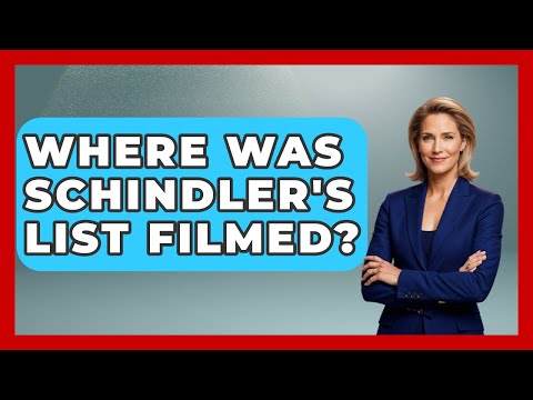 Where Was Schindler's List Filmed? - Literary Icons