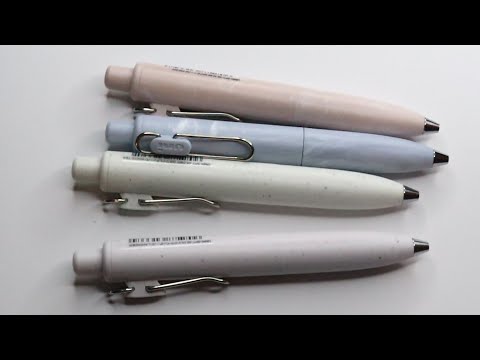 Uniball one P bathbomb edition pens review