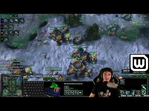Starcraft 2 Missile Command - Unlimited Range Widow Mines