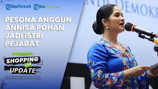 Aura Istri Pejabat Terpancar, Gaya Annisa Pohan di Hari Kartini Curi Perhatian, Anggun Berkebaya