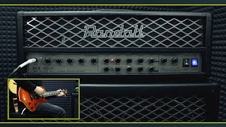 Video thumbnail for Ламповый гитарный усилитель Randall RT100 by МузZone Астана