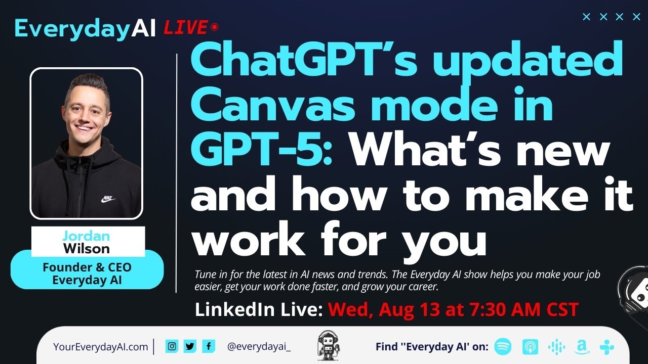 ChatGPT’s updated Canvas mode in GPT-5: What’s new and how to make it work for you