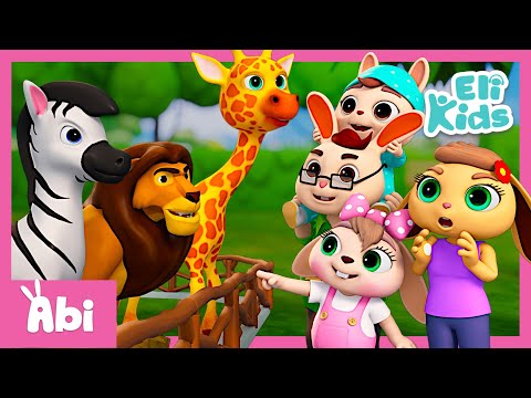 Zoo Song | Eli Kids Educational Song & Nursery Rhymes