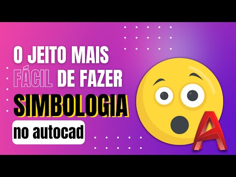 Como fazer simbologias e indicações no autocad