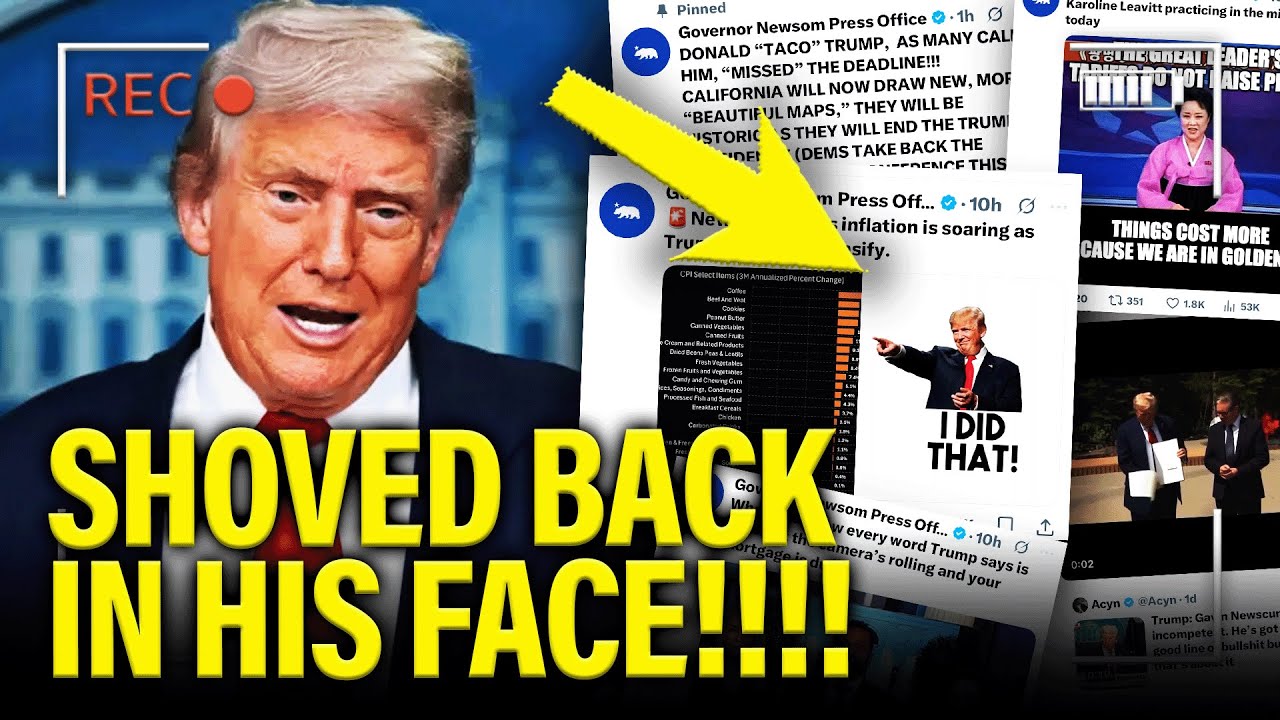 Trump gets TASTE of HIS OWN MEDICINE and FALLS APART