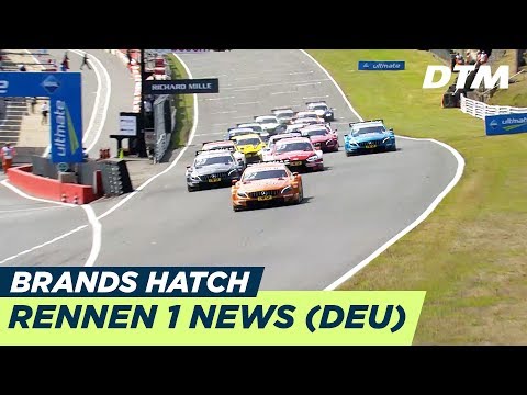 DTM back in the U.K. - Rennen 1 Zusammenfassung - DTM Brands Hatch 2018