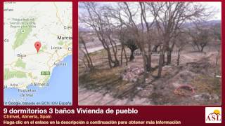 preview picture of video '9 dormitorios 3 baños Vivienda de pueblo se Vende en Chirivel, Almeria, Spain'